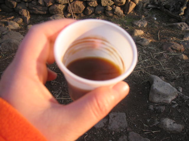 初ギリシャコーヒーは極甘、、、