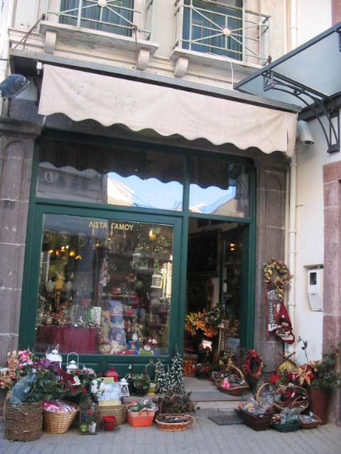 クリスマスなお店